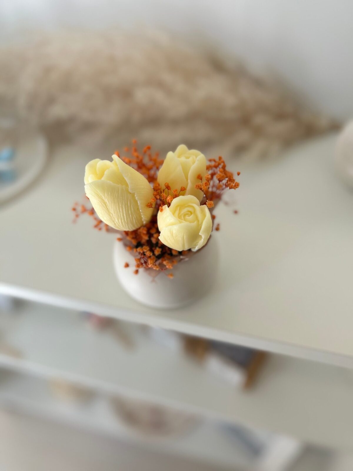 Vasetto- Miny Bouquet di Cera