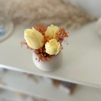 Vasetto- Miny Bouquet di Cera
